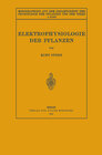 Buchcover Elektrophysiologie der Pflanzen