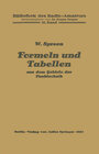 Buchcover Formeln und Tabellen aus dem Gebiete der Funktechnik