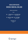 Buchcover Ergebnisse der Biologie