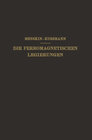 Buchcover Die Ferromagnetischen Legierungen und Ihre Gewerbliche Verwendung