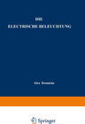 Buchcover Die Electrische Beleuchtung