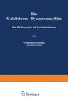 Buchcover Die Gleichstrom-Dynamomaschine