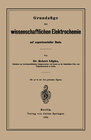 Buchcover Grundzüge der wissenschaftlichen Elektrochemie auf experimenteller Basis