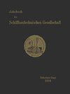 Buchcover Jahrbuch der Schiffbautechnischen Gesellschaft