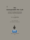 Buchcover Die Entropietafel für Luft und ihre Verwendung zur Berechnung der Kolben- und Turbo-Kompressoren