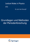 Buchcover Grundlagen und Methoden der Periodenforschung