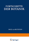 Buchcover Fortschritte der Botanik