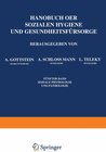 Buchcover Handbuch der Soƶialen Hygiene und Gesundheitsfürsorge