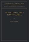 Buchcover Der Intermediäre Stoffwechsel