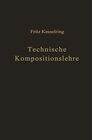 Buchcover Technische Kompositionslehre
