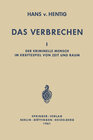 Buchcover Das Verbrechen I