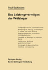 Buchcover Das Leistungsvermögen der Wälzlager