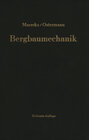 Buchcover Bergbaumechanik