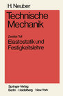 Buchcover Technische Mechanik Methodische Einführung