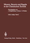 Buchcover Messen, Steuern und Regeln in der Chemischen Technik