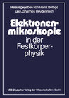 Buchcover Elektronenmikroskopie in der Festkörperphysik