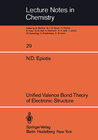 Buchcover Unified Valence Bond Theory of Electronic Structure
