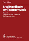 Buchcover Arbeitsmethoden der Thermodynamik