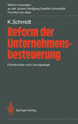 Buchcover Reform der Unternehmensbesteuerung