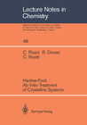 Buchcover Hartree-Fock Ab Initio Treatment of Crystalline Systems