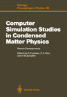 Buchcover Computer Simulation Studies in Condensed Matter Physics