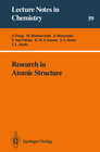 Buchcover Research in Atomic Structure