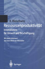 Buchcover Ressourcenproduktivität
