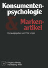 Buchcover Konsumentenpsychologie und Markenartikel