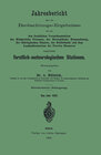 Buchcover Jahresbericht über die Beobachtungs-Ergebnisse der von den forstlichen Versuchsanstalten