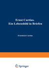 Buchcover Ernst Curtius