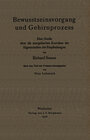 Buchcover Bewusstseinsvorgang und Gehirnprozess