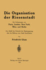 Buchcover Die Organisation der Riesenstadt