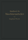 Buchcover Handbuch für Maschinenarbeiter