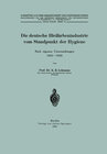 Buchcover Die deutsche Bleifarbenindustrie vom Standpunkt der Hygiene