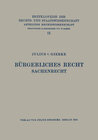 Buchcover Bürgerliches Recht Sachenrecht