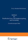 Buchcover Jahrbuch der Preußischen Forst- und Jagdgesetzgebung und Verwaltung