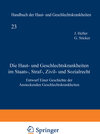 Buchcover Die Haut- und Geschlechtskrankheiten im Staats-, Straf-, Zivil- und Sozialrecht