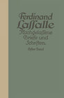 Buchcover Briefe von und an Lassalle bis 1848