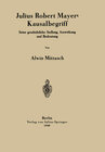 Buchcover Julius Robert Mayers Kausalbegriff