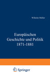Buchcover Europäische Geschichte und Politik 1871–1881