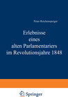 Buchcover Erlebnisse eines alten Parlamentariers im Revolutionsjahre 1848