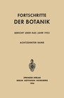 Buchcover Bericht über das Jahr 1955