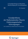 Buchcover Grundprobleme der Mathematischen Theorie Elektromagnetischer Schwingungen