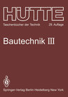 Buchcover Bautechnik