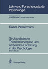 Buchcover Strukturalistische Theorienkonzeption und empirische Forschung in der Psychologie