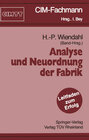 Buchcover Analyse und Neuordnung der Fabrik
