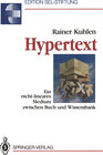 Buchcover Hypertext