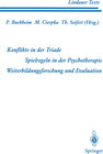 Buchcover Teil 1 Konflikte in der Triade Teil 2 Spielregeln in der Psychotherapie Teil 3 Weiterbildungsforschung und Evaluation