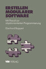Buchcover Erstellen modularer Software