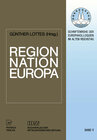 Buchcover Region, Nation, Europa